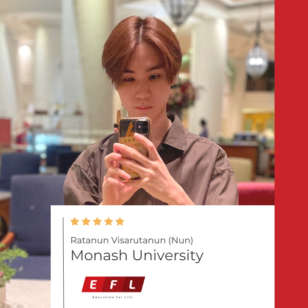 รีวิวจากน้อง Ratanun เรียนที่ Monash University